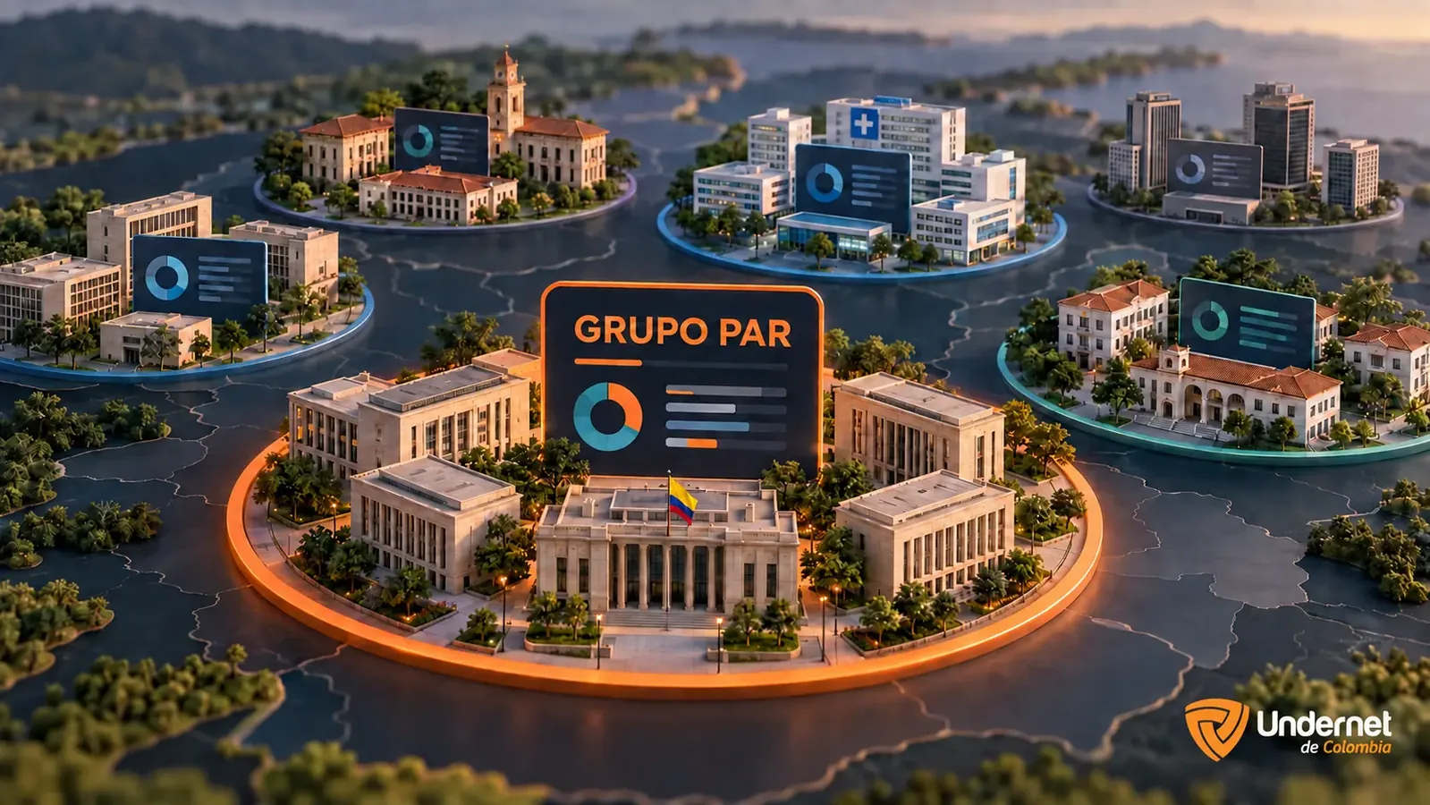 Agrupaciones de entidades públicas comparables que muestran por qué los resultados FURAG deben interpretarse por grupo par